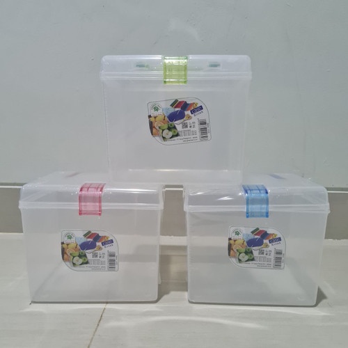 kotak marco / kotak benang penyimpanan kontainer box ( 3,1L , 1,8L , 1,7L) box uang box obat obatan GREEN LEAF kotak jahit benang