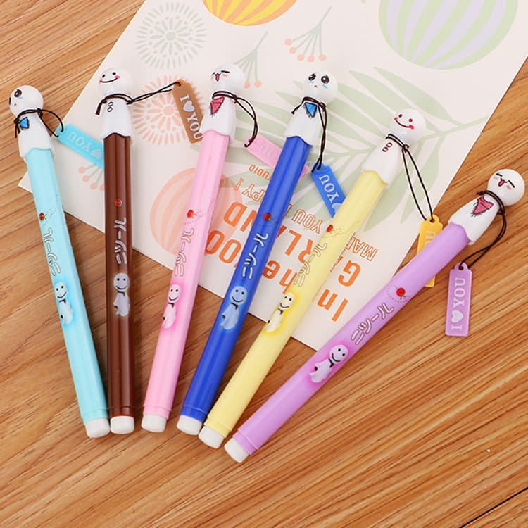 

PC Pulpen Teru Teru Bozu Pen Pena Bolpoin Ballpoint Karakter Lucu Cantik Alat Tulis Unik