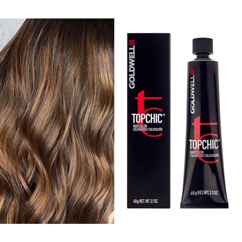 Goldwell Topchic Hair Color 60ml &amp; Oxydant 120ml Kode 7B