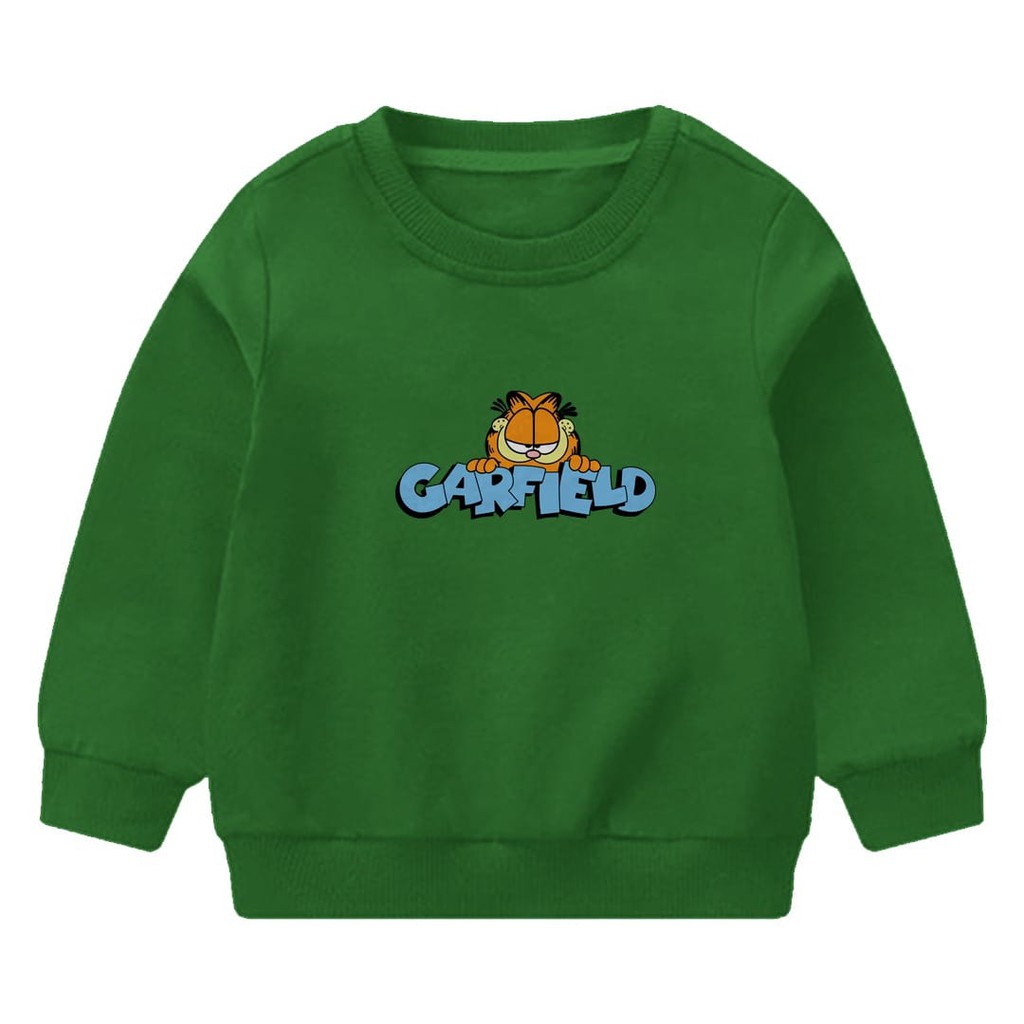 SWEATER ANAK GARFIELD//SWEATER ANAK UNISEX TEBAL TERBARU