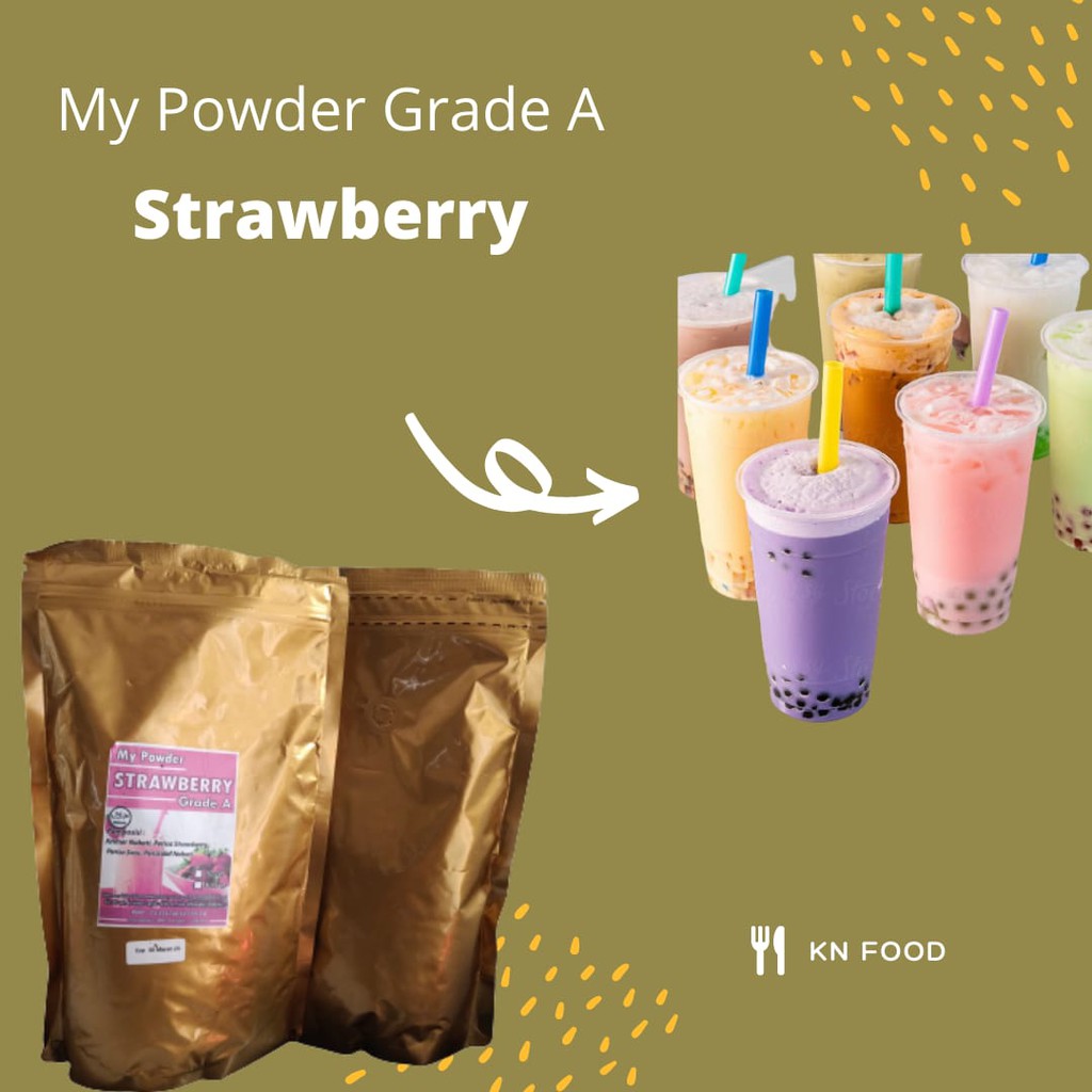 

My Powder Rasa Strawberry Grade A 500 Gram