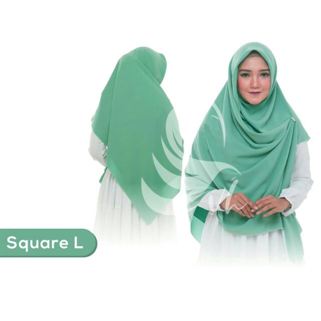 Kerudung Segi Empat AFNA L Wolfis Hijab Syari Jilbab Jumbo By AFNA