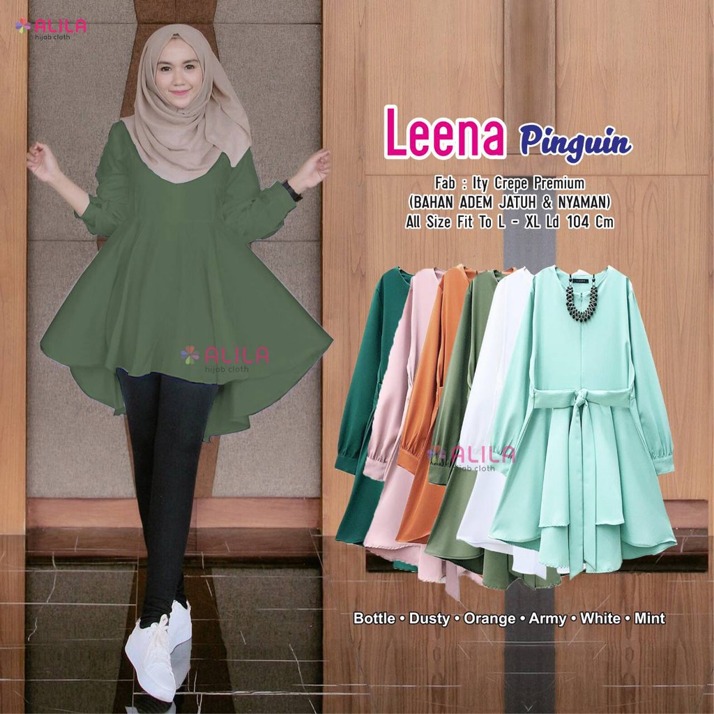 LEENA PINGUIN MATT ITY CREPE PREMIUM HQ BY ALILA