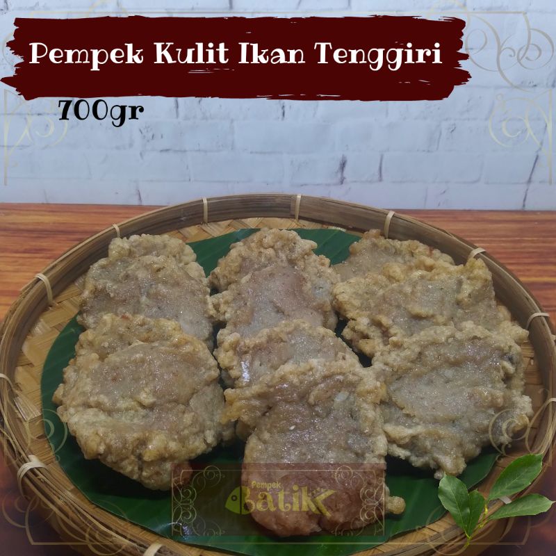 

Pempek Kulit Ikan Tenggiri Empek empek Asli Palembang 700gr