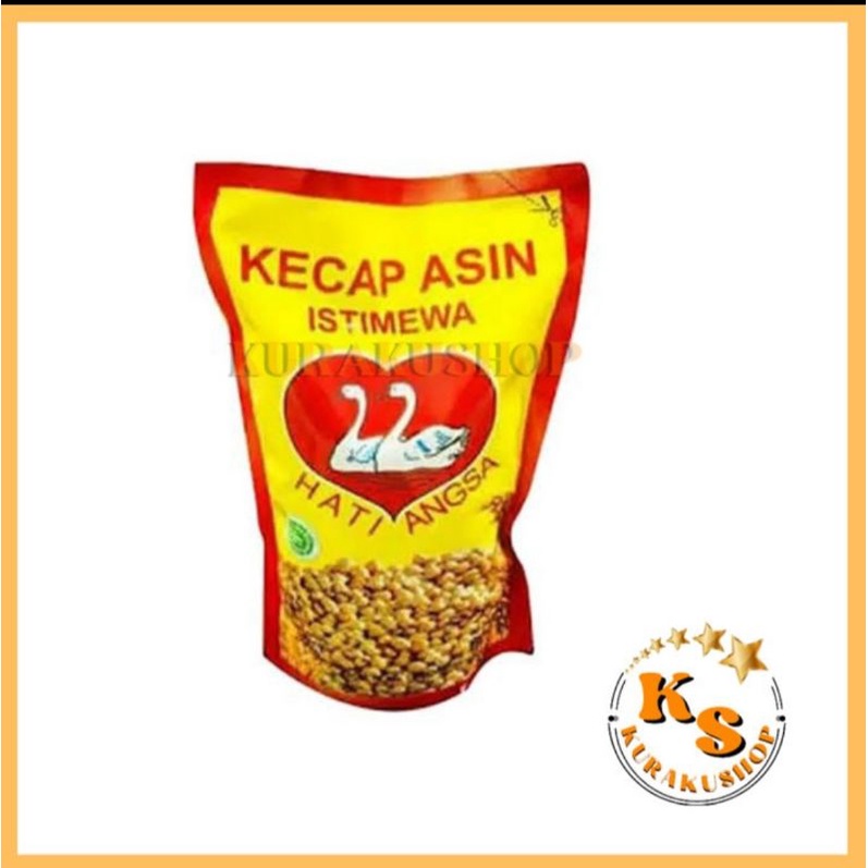 

KECAP ASIN HATI ANGSA KECAP ASIN 600 GRAM REFILL