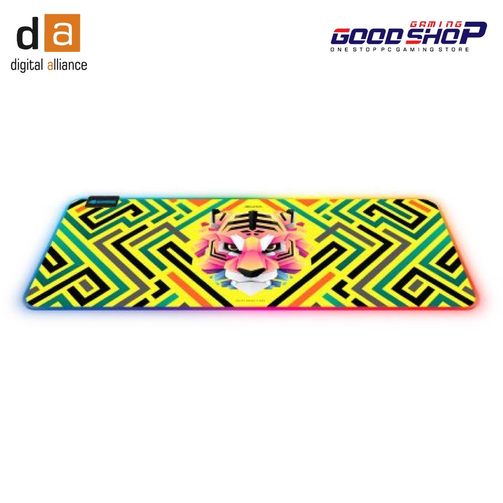 Digital Alliance D4 Tiger RGB XL - Gaming Mousepad