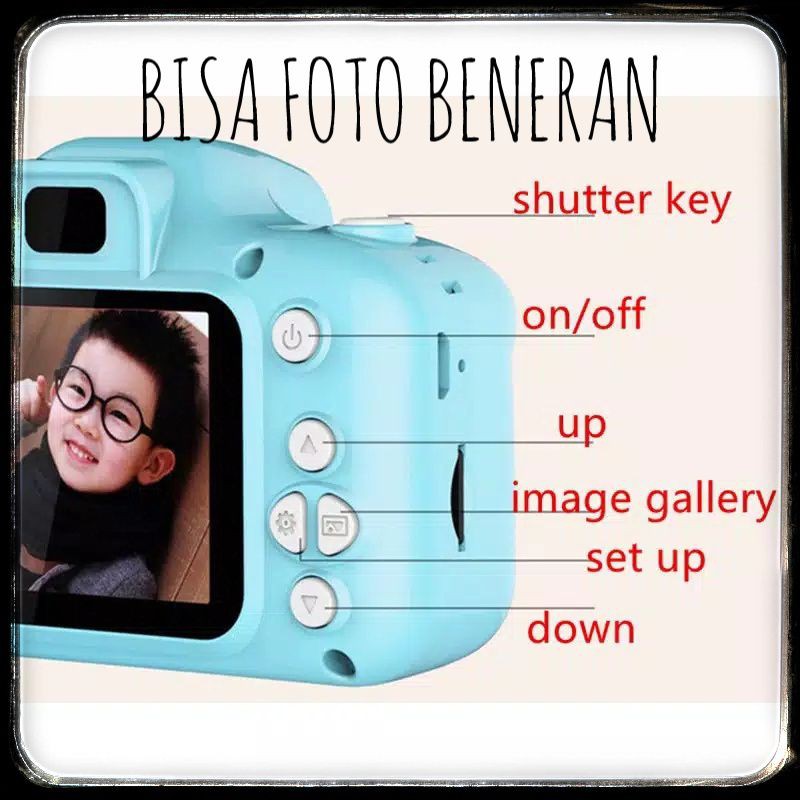 KAMERA MINI DIGITAL ANAK FOTO DAN VIDEO