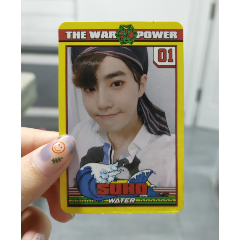 

Suho EXO Official Photocard The War album