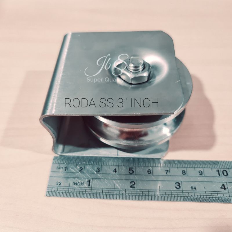 RODA 3&quot; INCH STAINLESS STEEL SUS 201