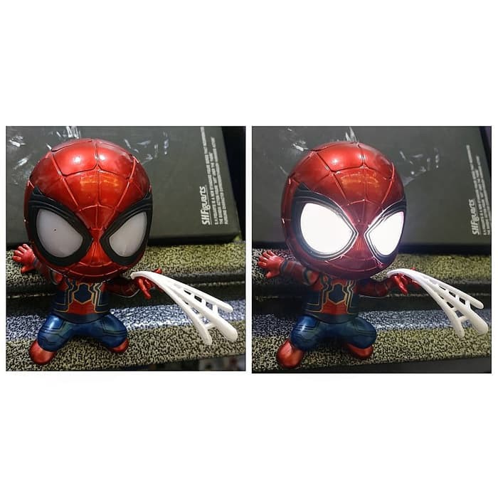 Cosbaby Hot Toys Spiderman Iron Spider Avengers Action Figure