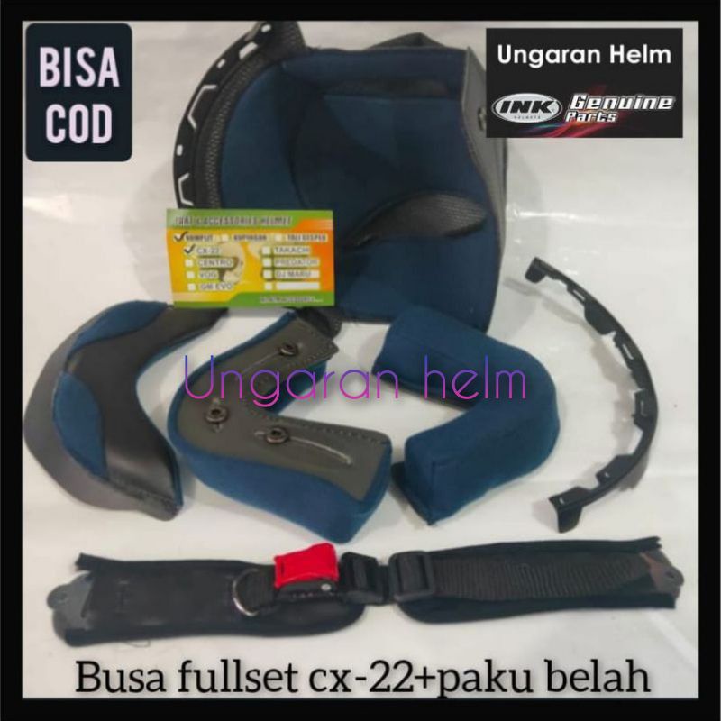 Busa Helm INK CX22 FULL Part Spon CX 22 topi non ori+tali gasper kaca || cx22 || COD
