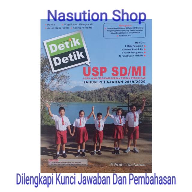 Terbaru Buku Detik Detik Usp Sd 2020 Intan Pariwara Dilengkapi Kunci Jawaban Shopee Indonesia