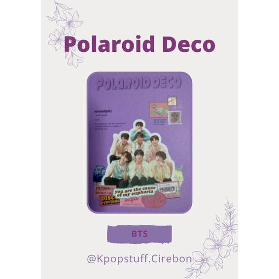 BTS Polaroid Deco