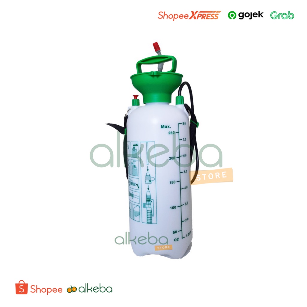 Sprayer Disinfectan 8 Liter / Botol Semprot Besar pompa manual