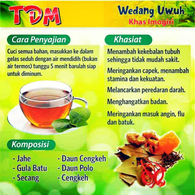 

TDM WEDANG UWUH KOMPLIT