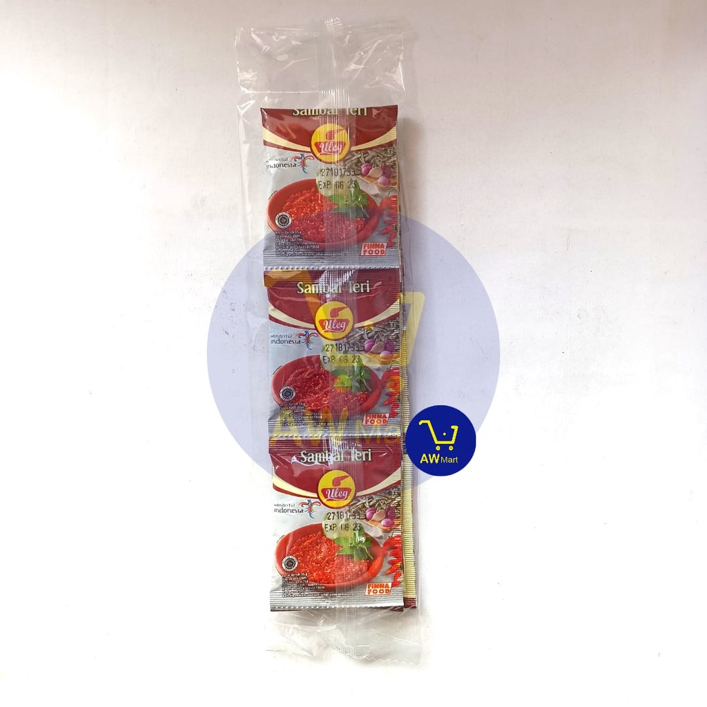 SAMBAL ULEG FINNA RENCENG (10 SACHET X 20 GRAM) - ALL VARIAN