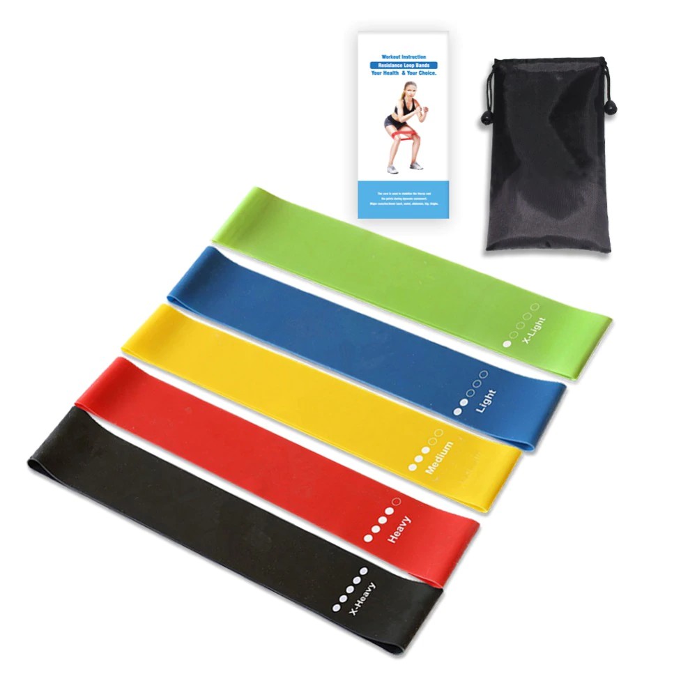 INDORETAIL | Olahraga & Outdoor | Gym & Fitness | Alat Fitness Rana Resistance Band Latihan Karet