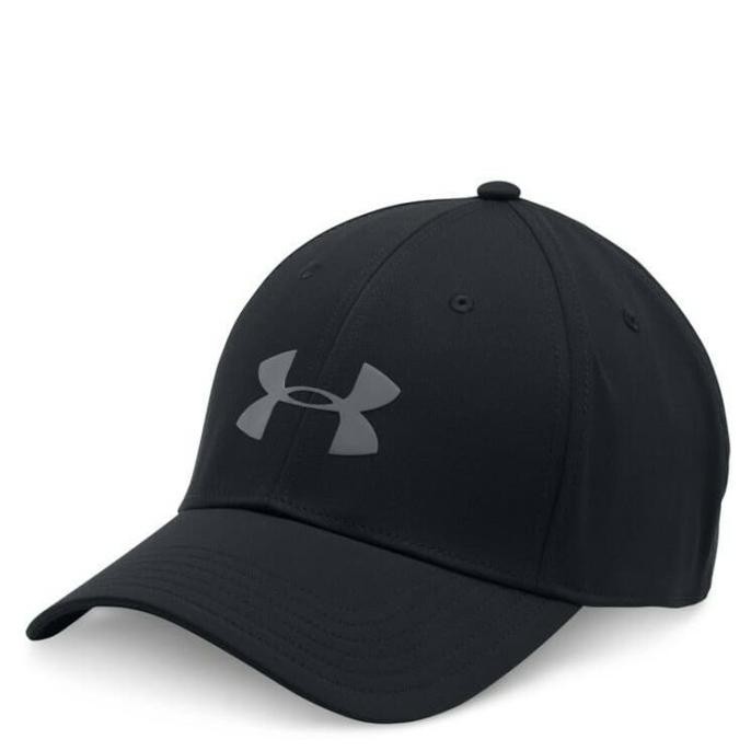 Ready Stok - Original Topi Import Mens Storm Headline Cap Under Armour Black