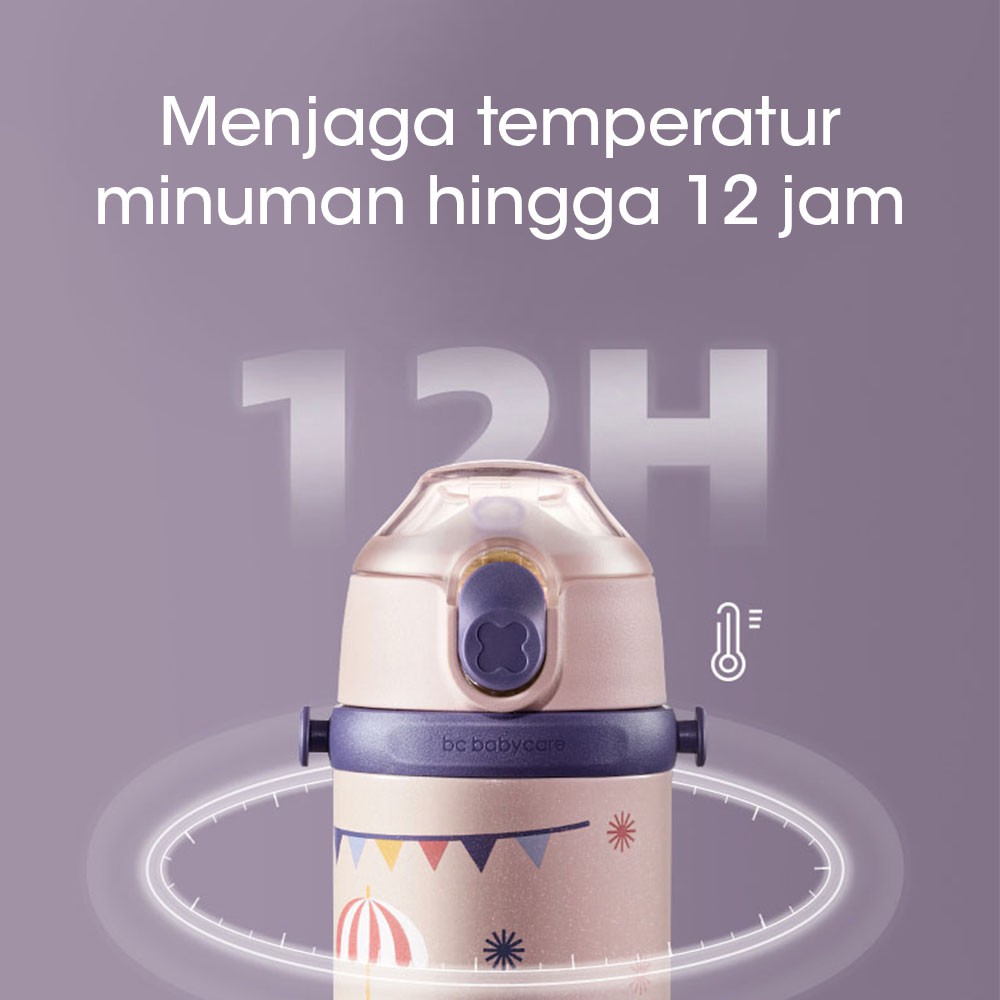 [PROMO] Babycare Kids Vacuum Bottle 270A Termos Anak 270ml Bear