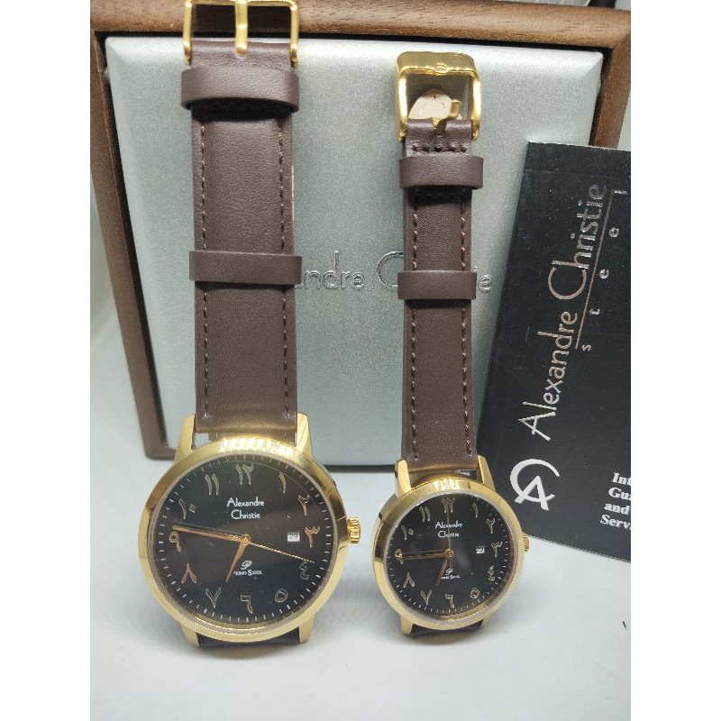 Jam tangan Couple Alexandre Christie AC 1024
