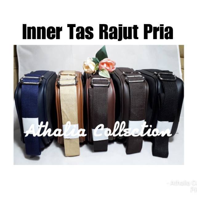 Inner Tas Rajut Pria/wanita Selempang