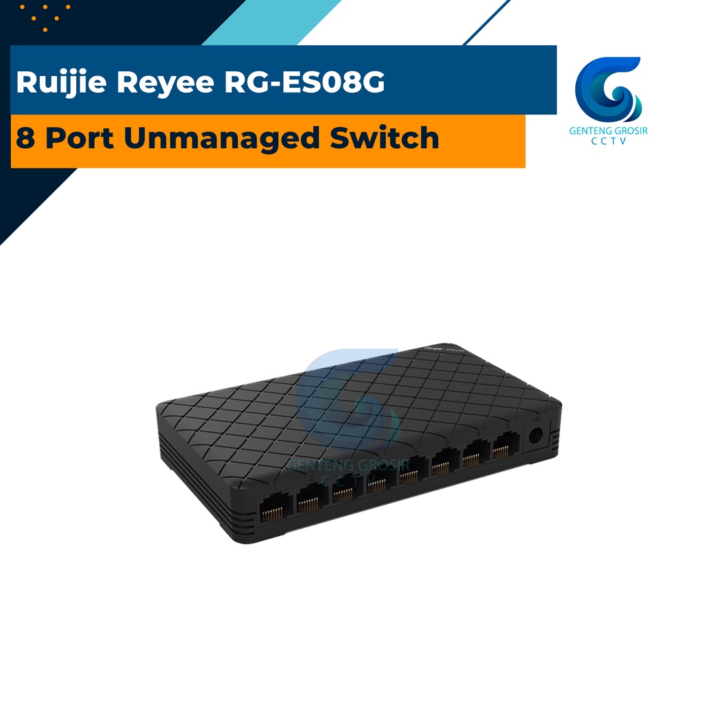 Switch Ruijie Reyee RG-ES08G 8-Port - Thiết bị mạng chuyên nghiệp với 8 cổng