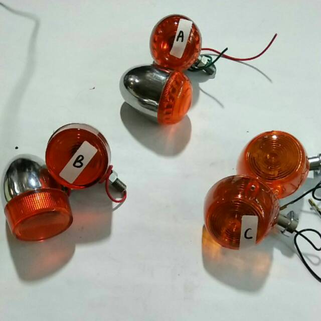 SEN ASSY PAKET LENGKAP MOTOR CB CUSTOM ORANGE SEN ORENS