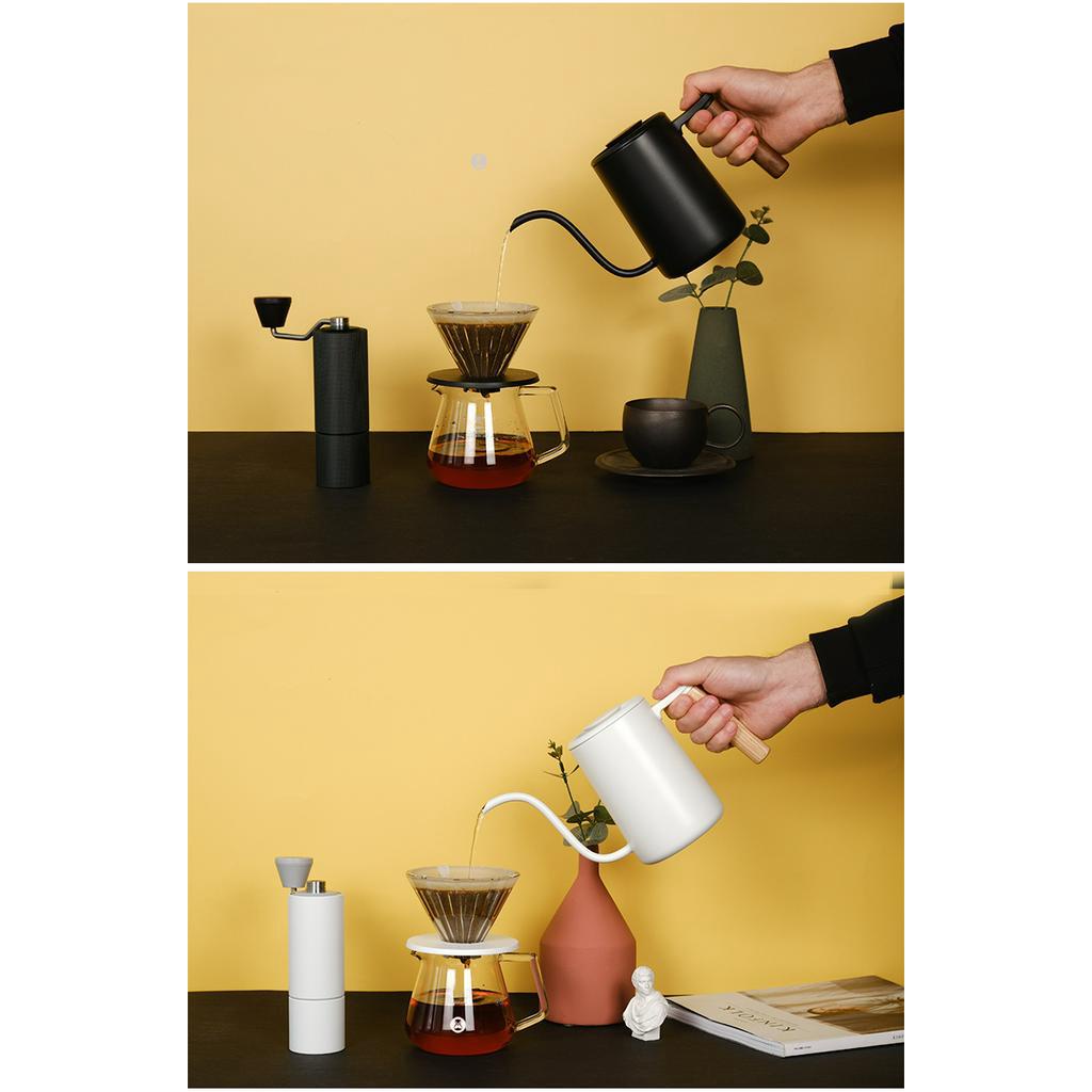 timemore hampers gift box C3 pour over set fish youth black white coffee tools / set kado souvenir alat kopi manual brew