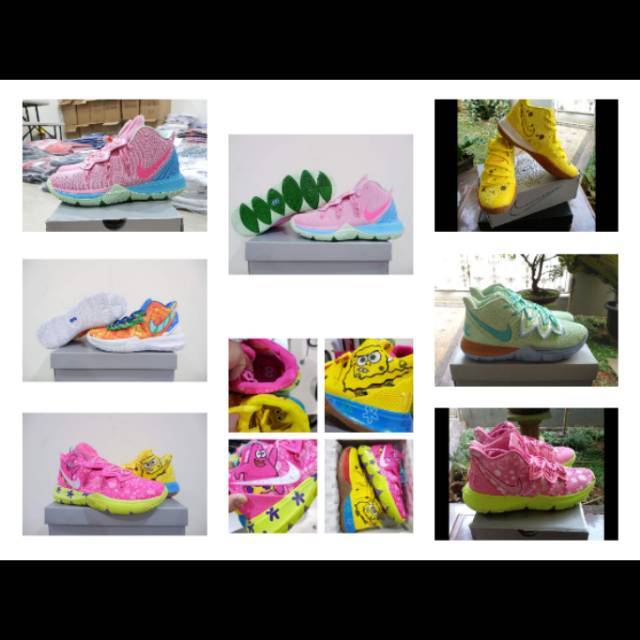 Sepatu Basket Nike Kyrie 5 HIGH - 5 Items PART 5 Nickelodeon Series