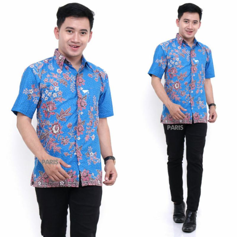 KEMEJA BATIK PRIA LENGAN PENDEK