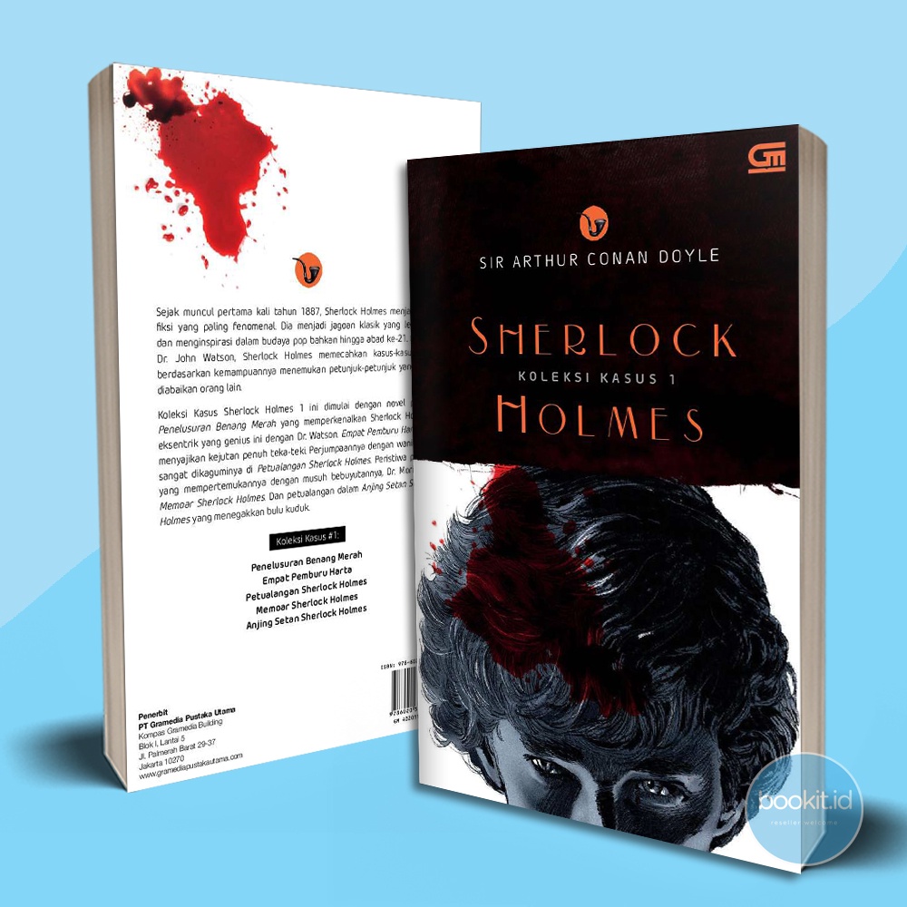 Buku Sherlock Holmes Koleksi Kasus 1