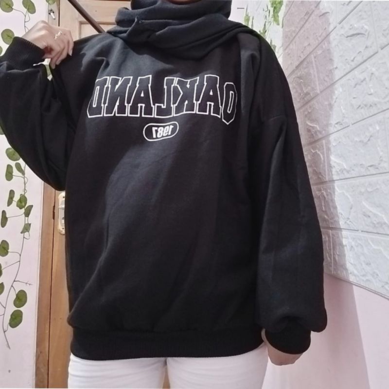 SWEATER OAKLAND 1987 CREWNECK || KIRANAAFASHION