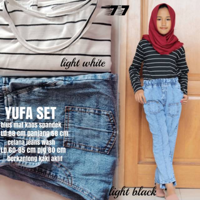 YUFA SET CELANA LIGHT