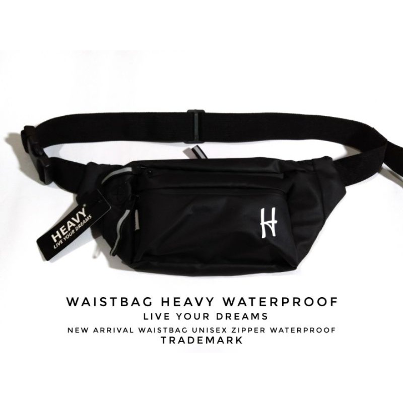 Tas Waistbag Waterproof Heavy - Waistbag tahan air tas pria [pnck-1038]