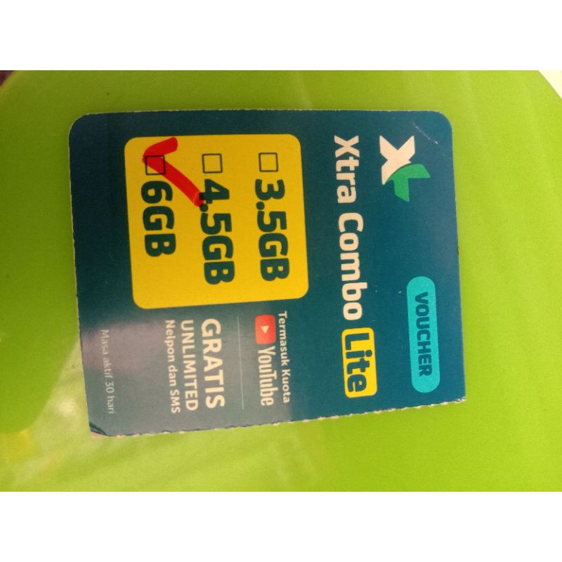 Voucher XL 6GB