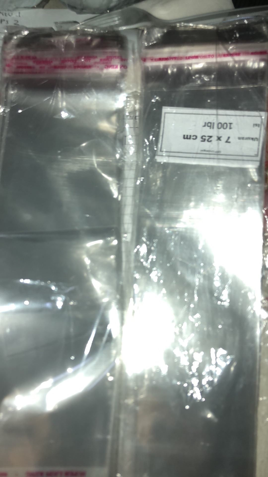 Plastik Opp Lem Plastik Sendok Garpu Plastik Roti Plastik Undangan 7x25 8x25 9x25 10x25 10,5x25