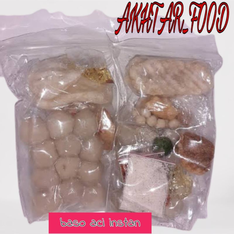 

BAKSO ACI INSTAN/BACIL