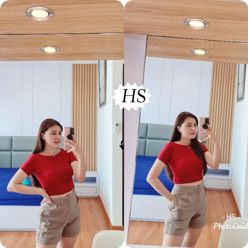 YENNI CROP BASIC PENDEK/CROP BASIC/CROP KOREA PENDEK/CROP TOP