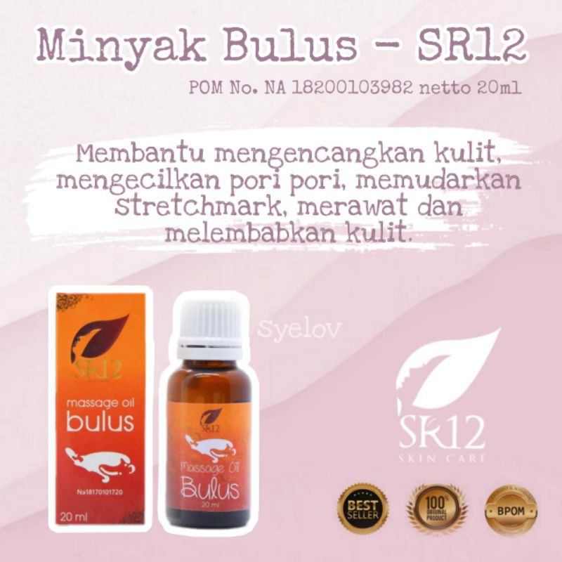 

Sr12 MINYAK BULUS ORIGINAL - minyak bulus ORIGINAL (grosir)