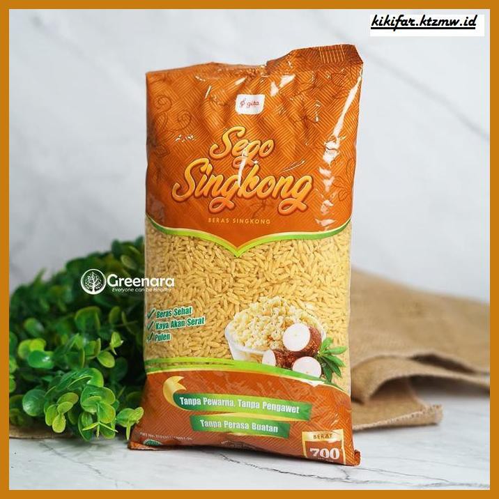 

ANEKA-BERAS- SEGO SINGKONG / BERAS SINGKONG 700GR -BERAS-SEHAT.