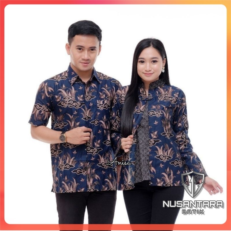 [PROMO] COUPLE HEM BLUS TRANDING INTERNATIONAL BATIK COUPLE TERLARIS