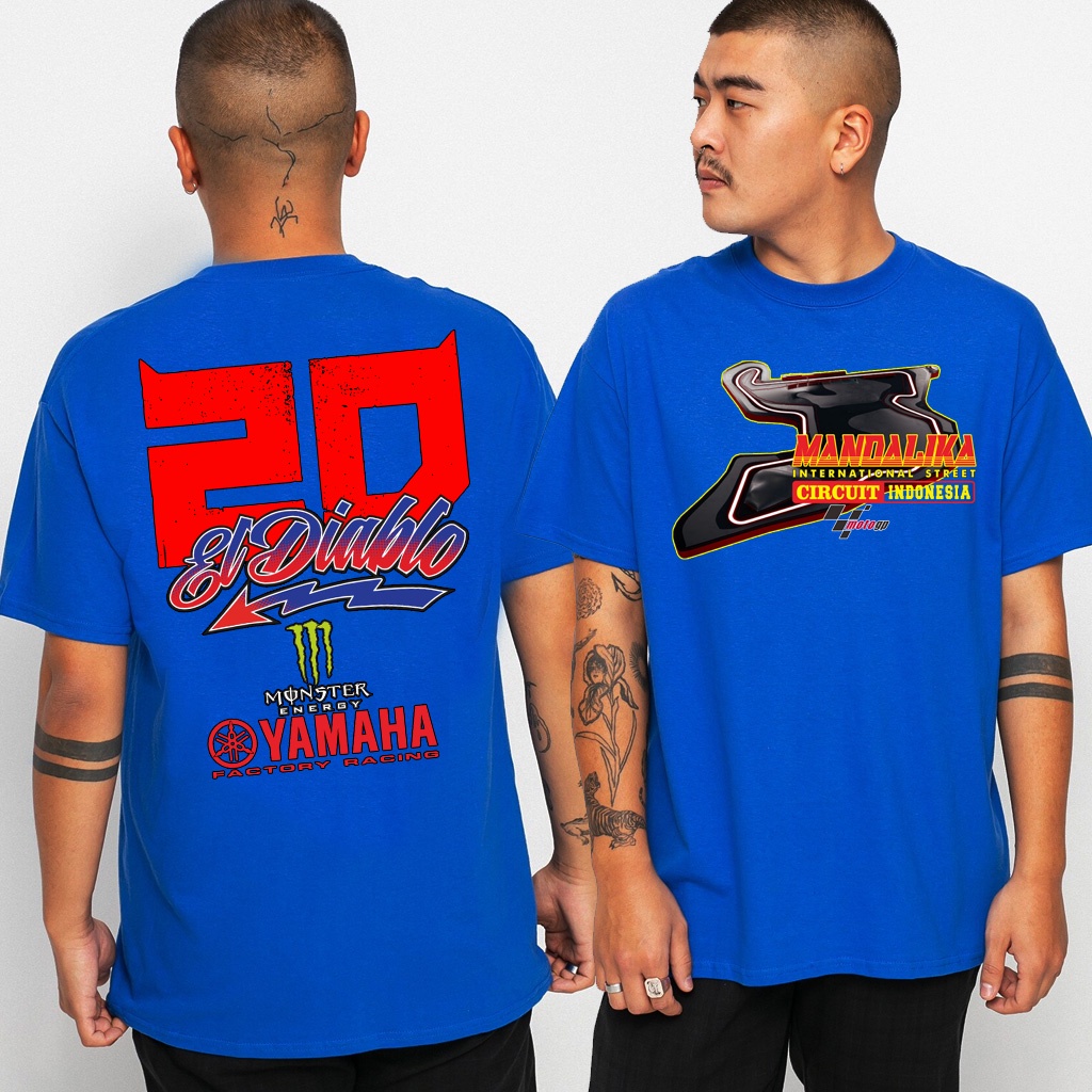 KAOS MOTOGP MANDALIKA SIRKUIT EL DIABLO RACING TEAM BIG SIZE JUMBO 2XL 3XL 4XL