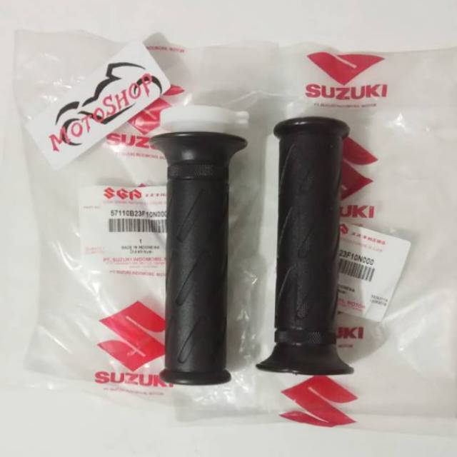 handgrip hand grip selongsong gas satria fu kiri kanan original