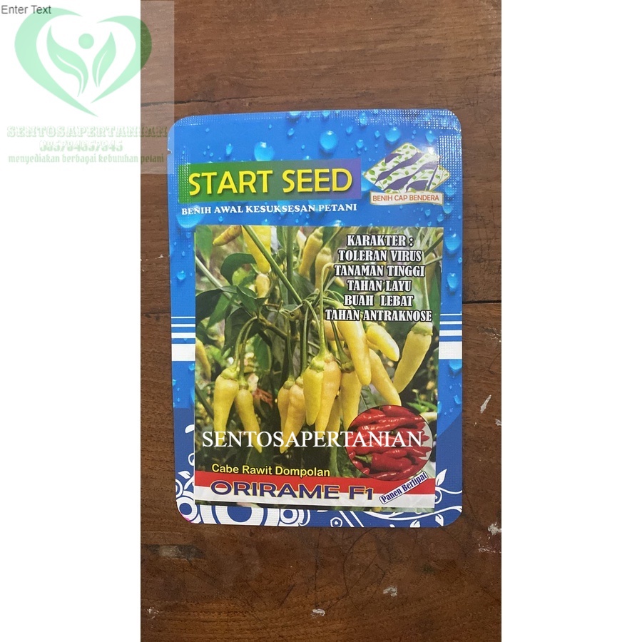 Benih cabai rawit unggul ORIRAME isi 2000biji dari START SEED
