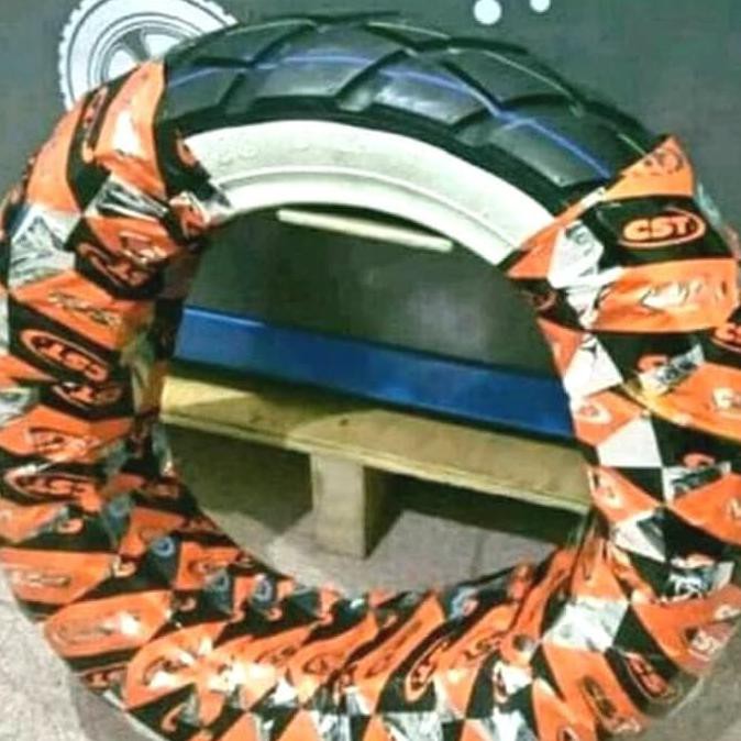 (Promo Shopee) Ban vespa S LX LV 120/70-10 white wall Cst