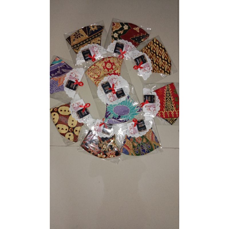 souvernir masker murah, di kartu ucapan terima kasih bisa di kasih foto terbaik kalian SOVENIR PERNIKAHAN ,SOVENIR ULANG TAHUN, sovenir masker handloop dan erllop