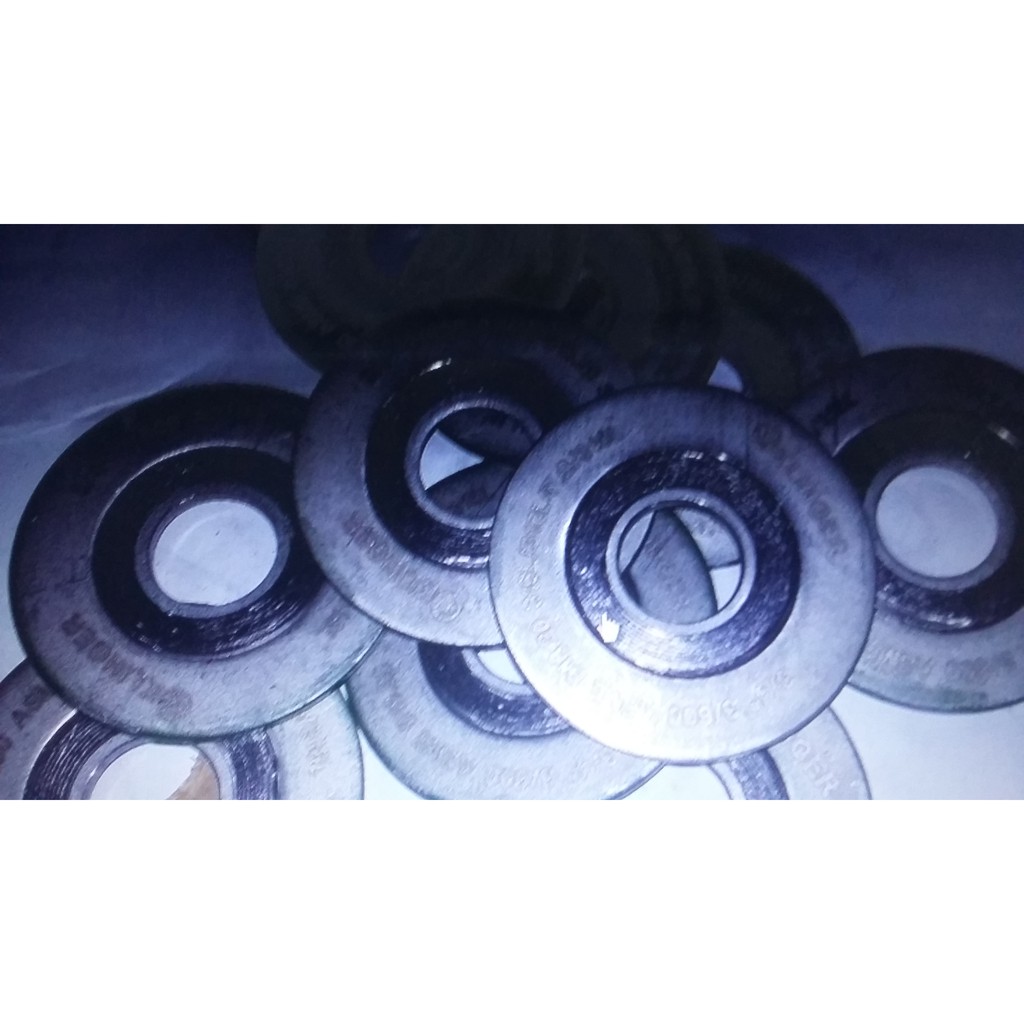 Jual Klinger Spiral Wound Gasket 3 per 4 inch 600 Class Inner Outer