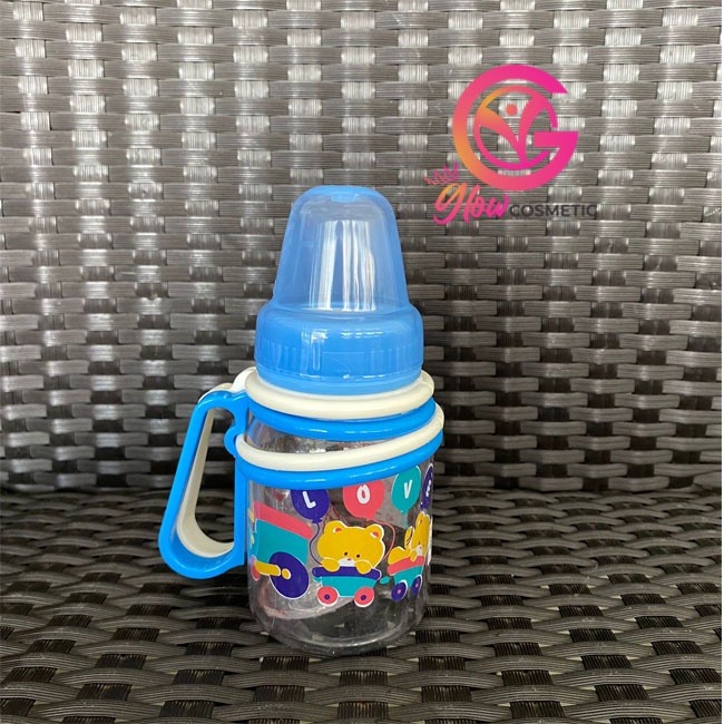 AKACHAN BOTOL SUSU BAYI WITH HANDLE 120 ML