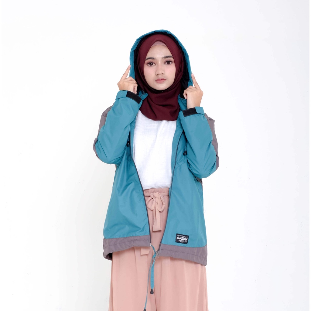 ADV |ManNeedMe x AMZ| Jaket Pria / Wanita | Jaket Parasut / Gunung / Bomber - Waterproof Premium