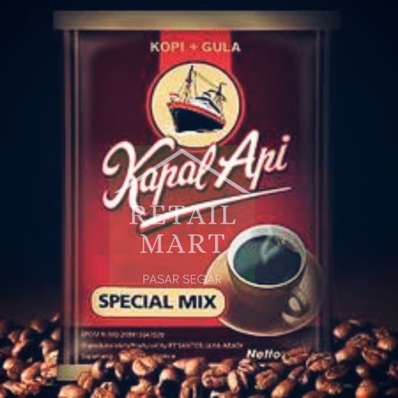 

Kopi kapal api mix 10 sachet